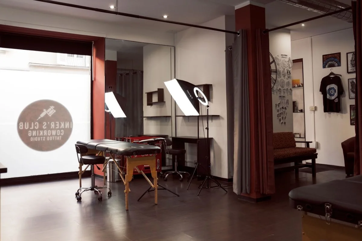 Inker's Club Coworking Tattoo Studio tattoo shop in Turin, TO