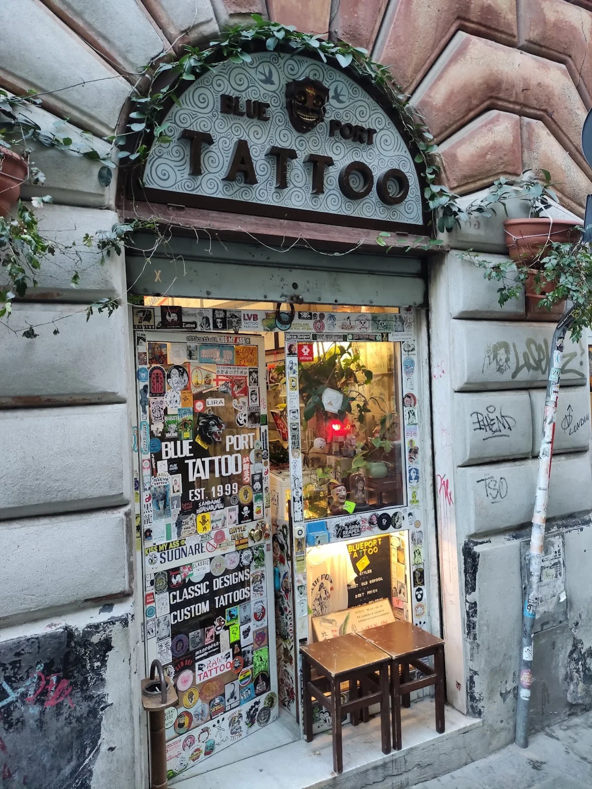 Blue Port Tattoo tattoo shop in Genoa, GE