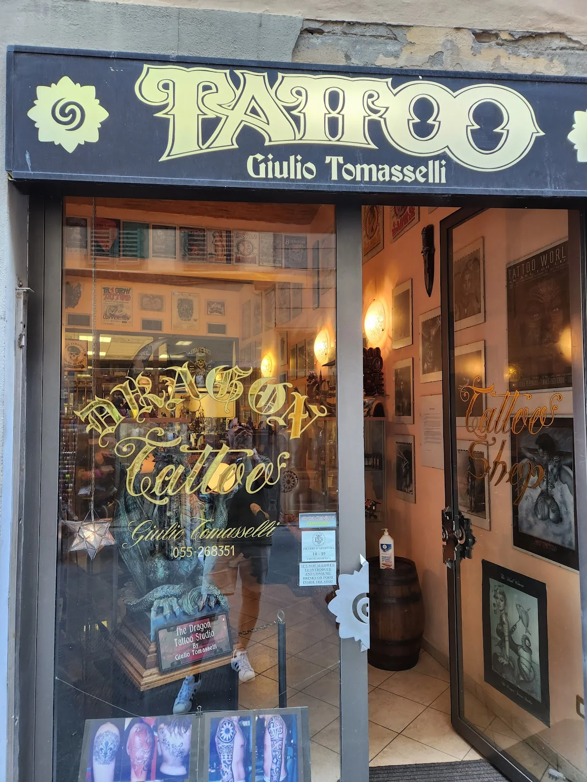 Dragon Tattoo Studio tattoo shop in Florence, FI