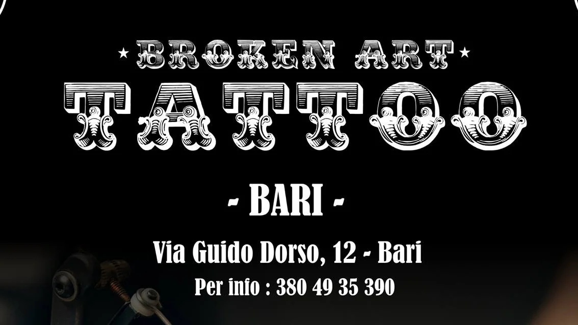Broken Art tattoo studio tattoo shop in Bari, BA