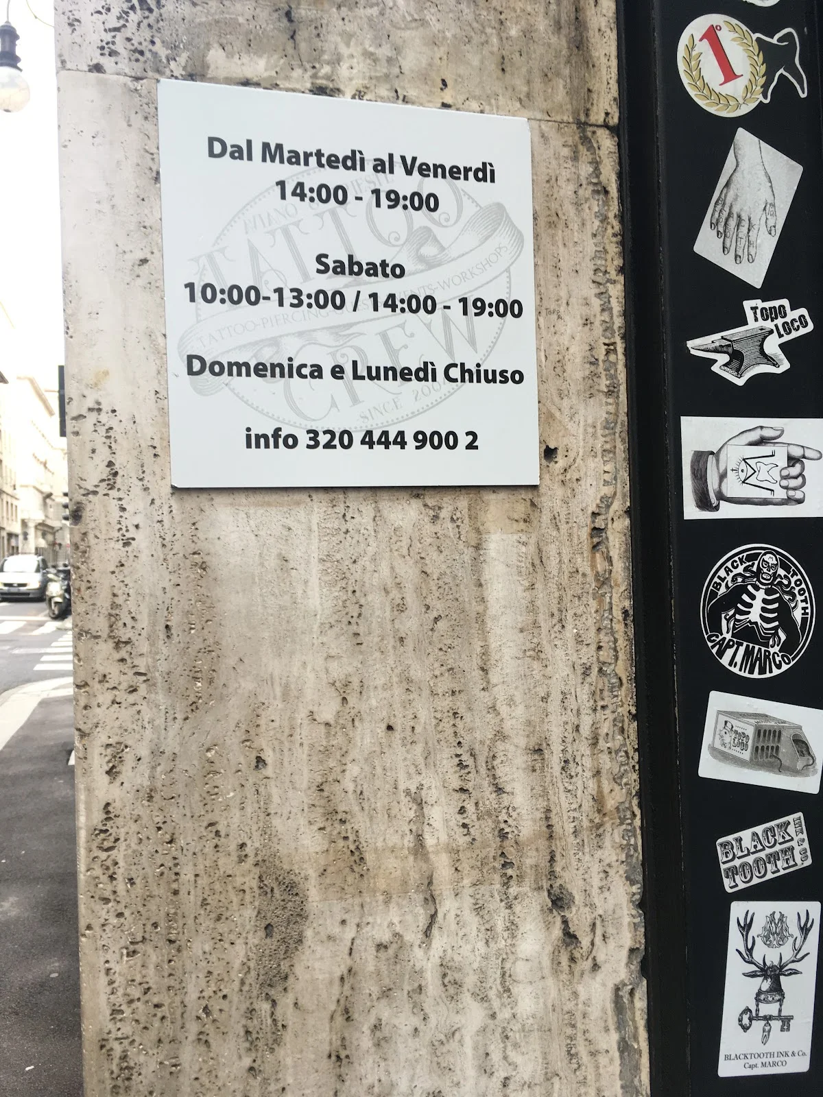 Tattoo Crew tattoo shop in Trieste