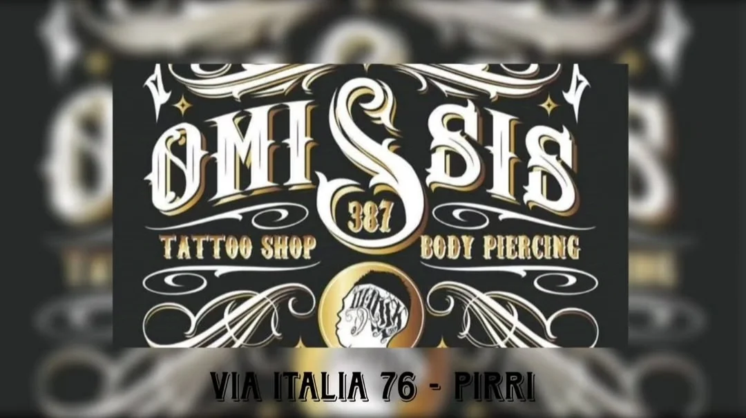 Omissis 387 Tattoo e Piercing tattoo shop in Cagliari, CA
