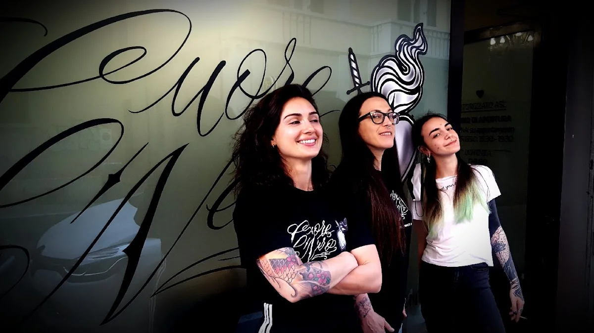 cuore nero tattoo piercing pescara tattoo shop in Pescara, PE