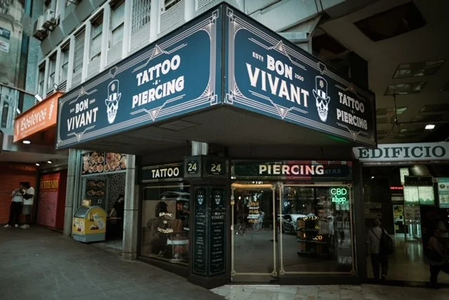 Bon Vivant Tattoo Piercing studio tattoo shop in Madrid, MD