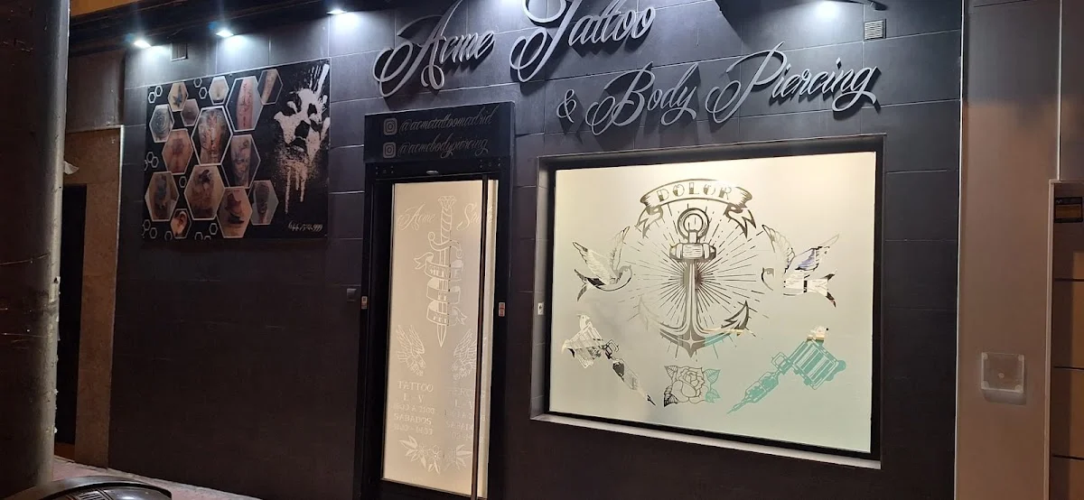 Acme Tattoo Studio tattoo shop in Madrid, MD