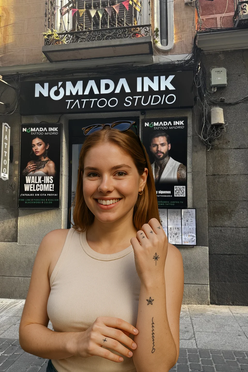 Tattoo Madrid Nómada ink tattoo shop in Madrid, MD