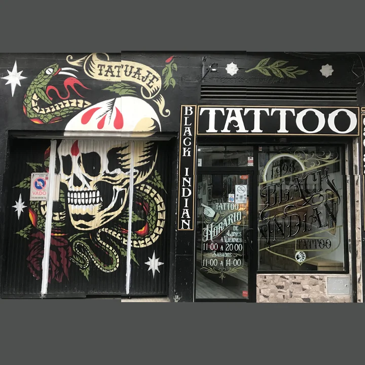 Black Indian Tattoo tattoo shop in Madrid, MD