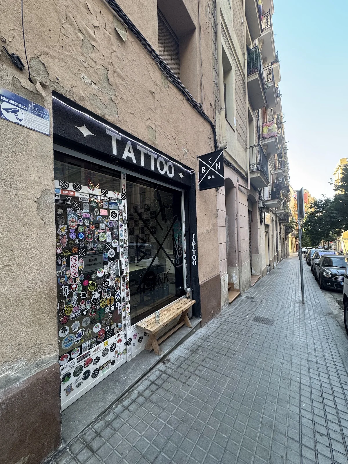 BCN INK tattoo shop in Barcelona, CT