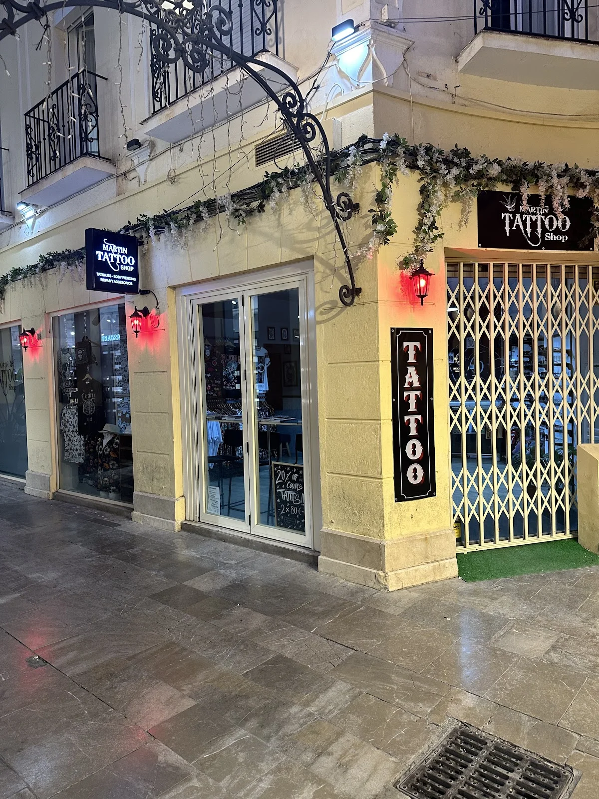 Martin Tattoo Studio Shop Chinitas tattoo shop in Malaga, AN