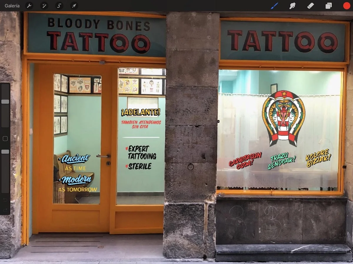 Bloody Bones Tattoo tattoo shop in Bilbao, PV