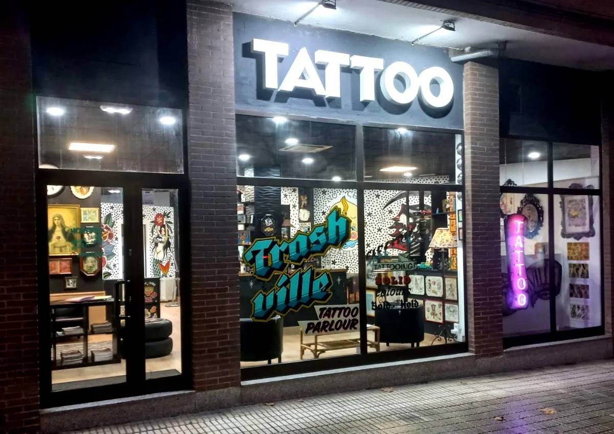 Trashville tattoo tattoo shop in Gijon, AS