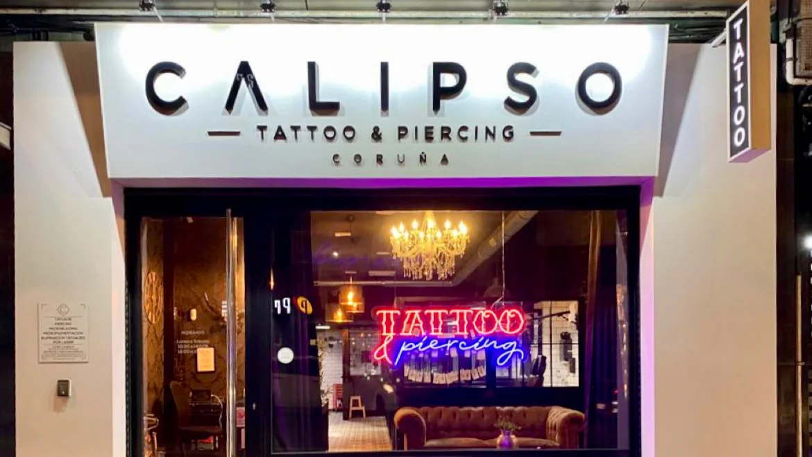 Calipso Tattoo & Piercing Coruña tattoo shop in A Coruna, GA