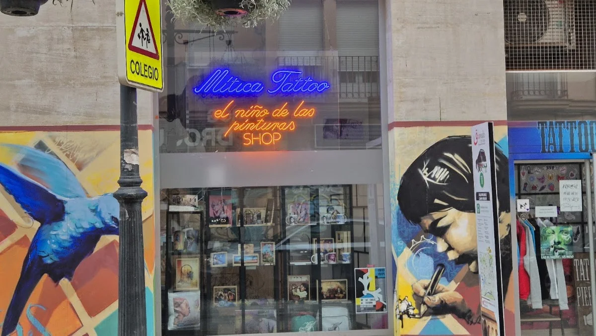 Mítica tattoo tattoo shop in Granada, AN