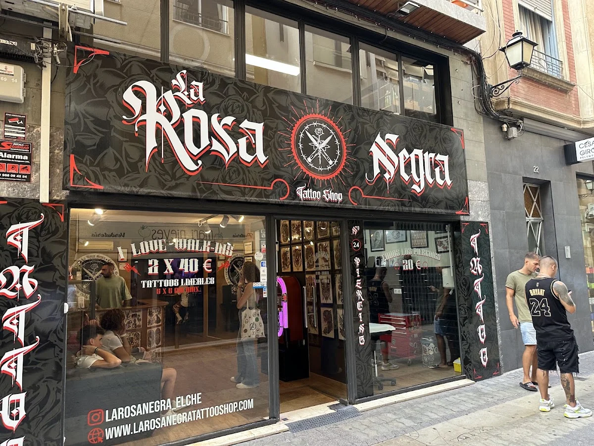 La Rosa Negra Tattoo Shop Elche tattoo shop in Elche, VC