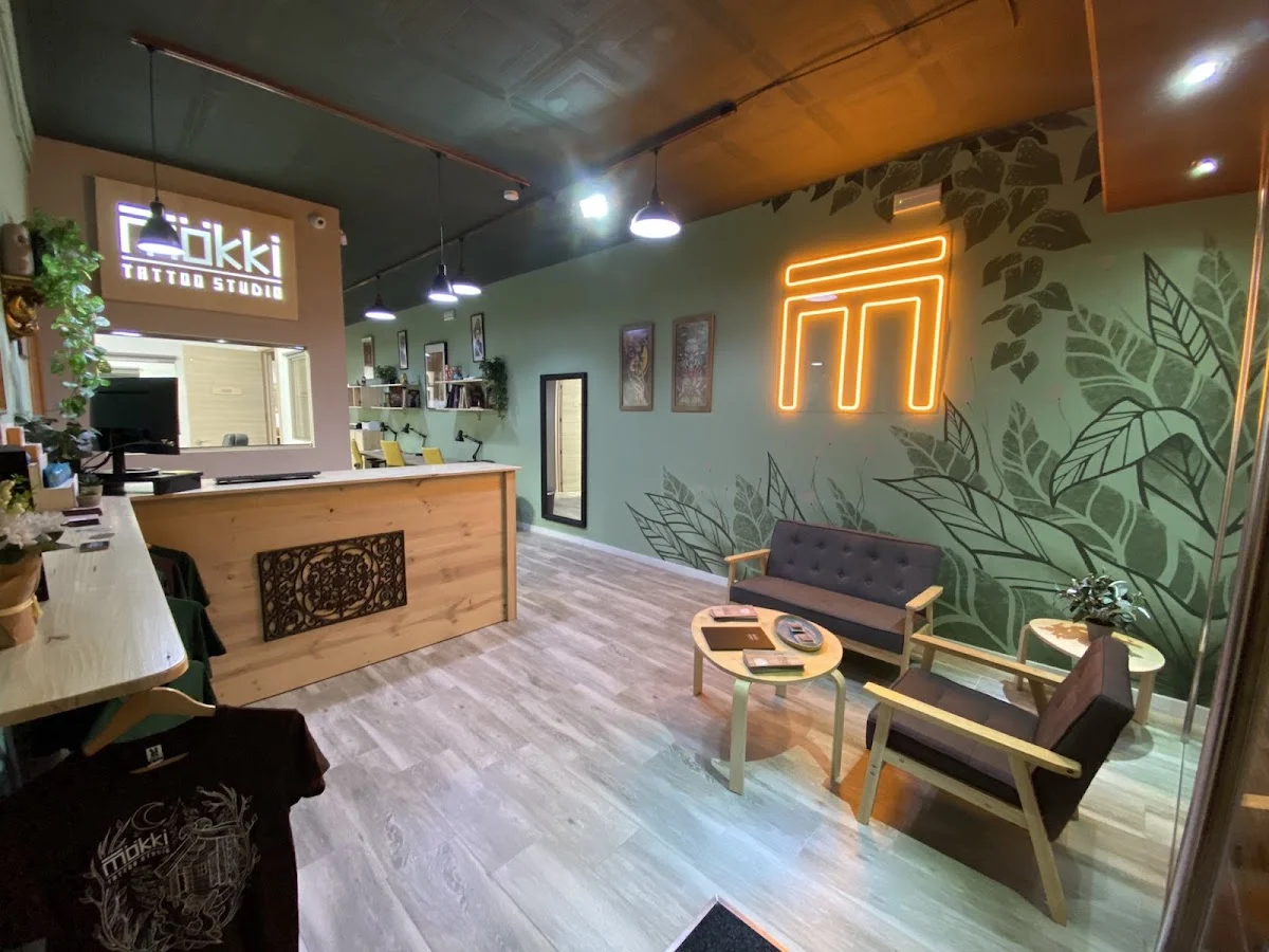 Mökki Tattoo Studio tattoo shop in Sabadell, CT