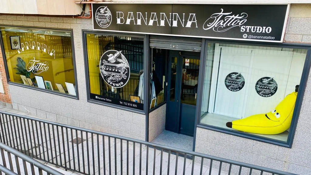 Bananna Tattoo Studio tattoo shop in Mostoles, MD