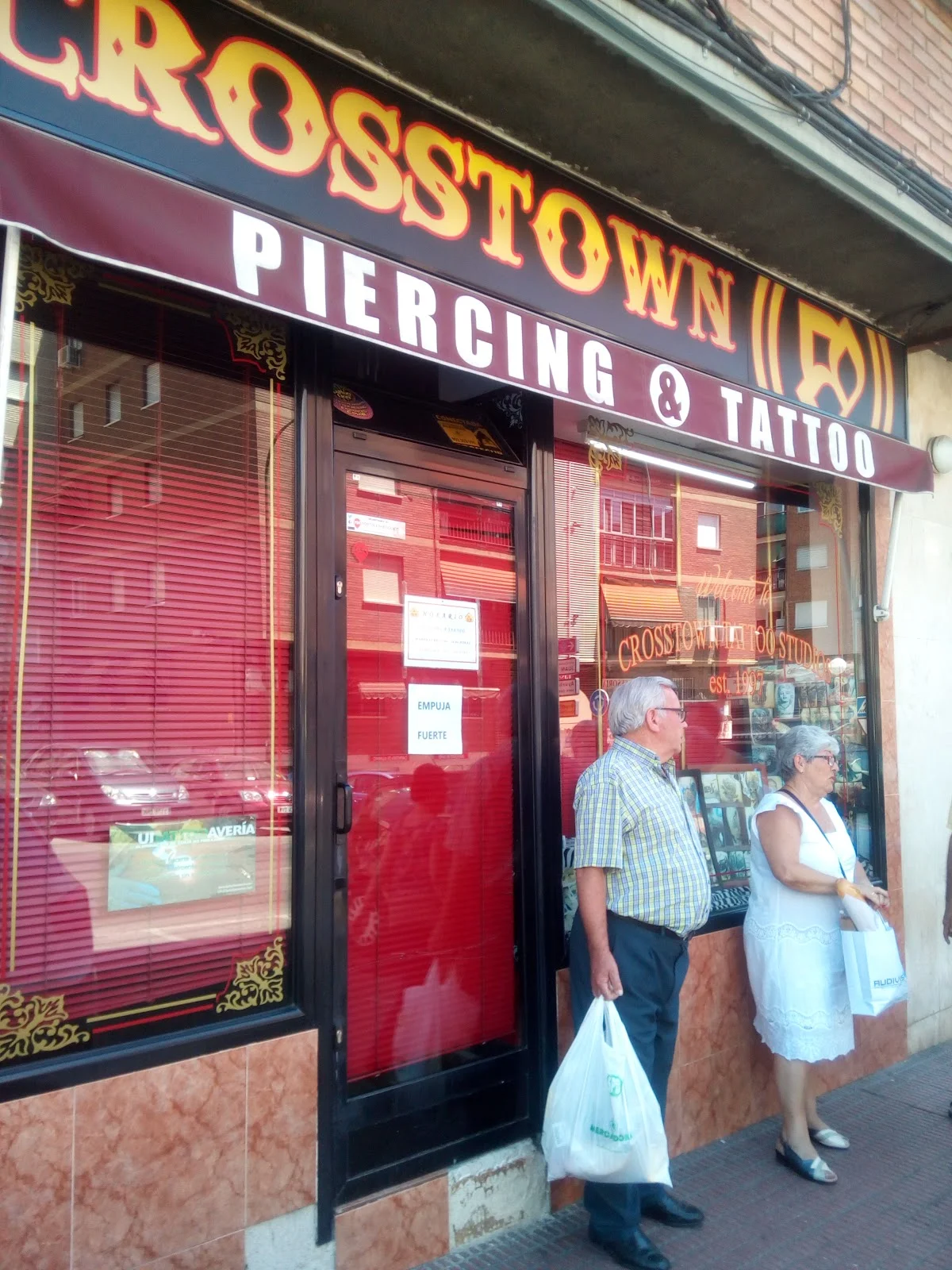 Crosstown Tattoo Studios tattoo shop in Mostoles, MD