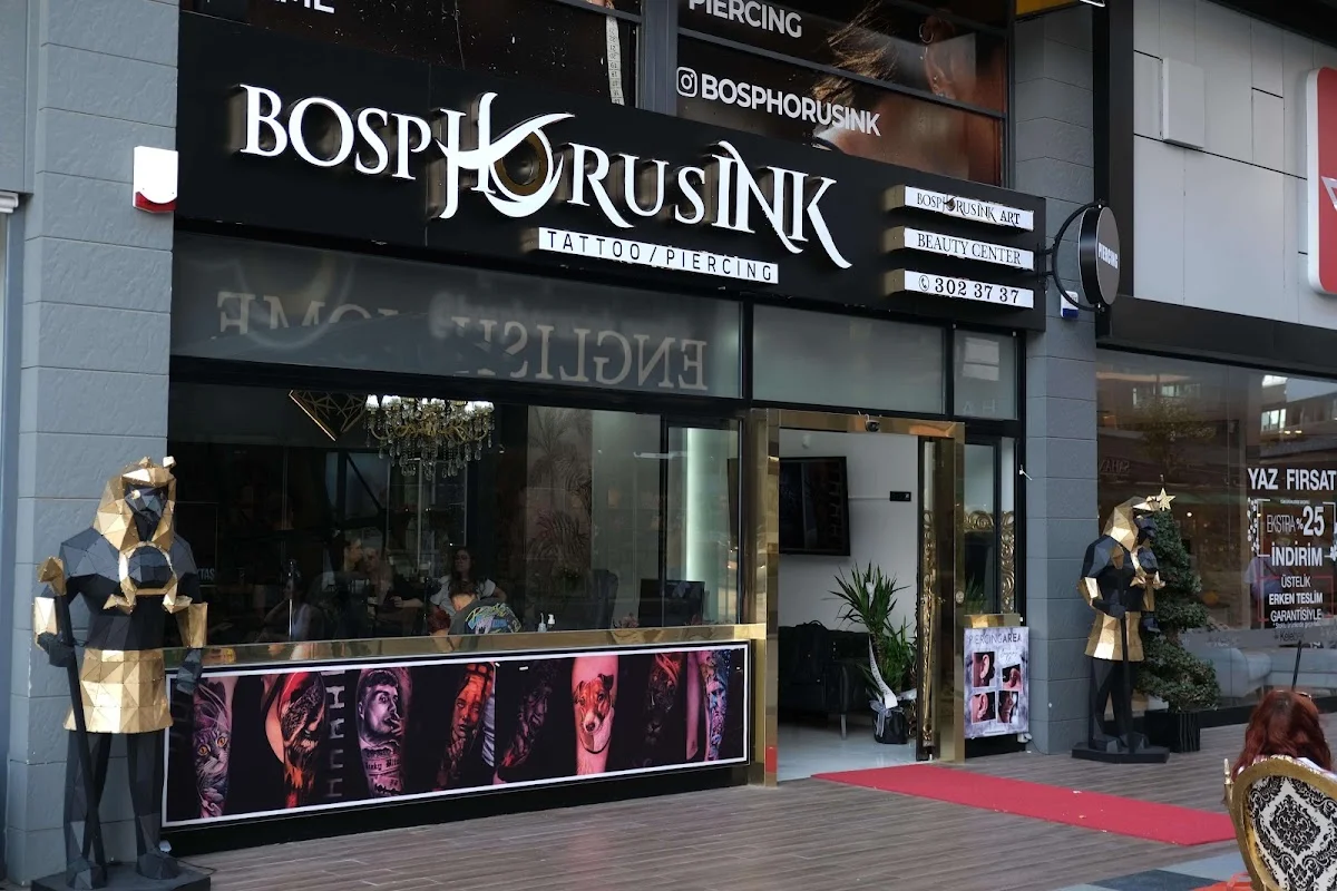 Bosphorus Ink Tattoo and Piercing Pendik tattoo shop in Istanbul