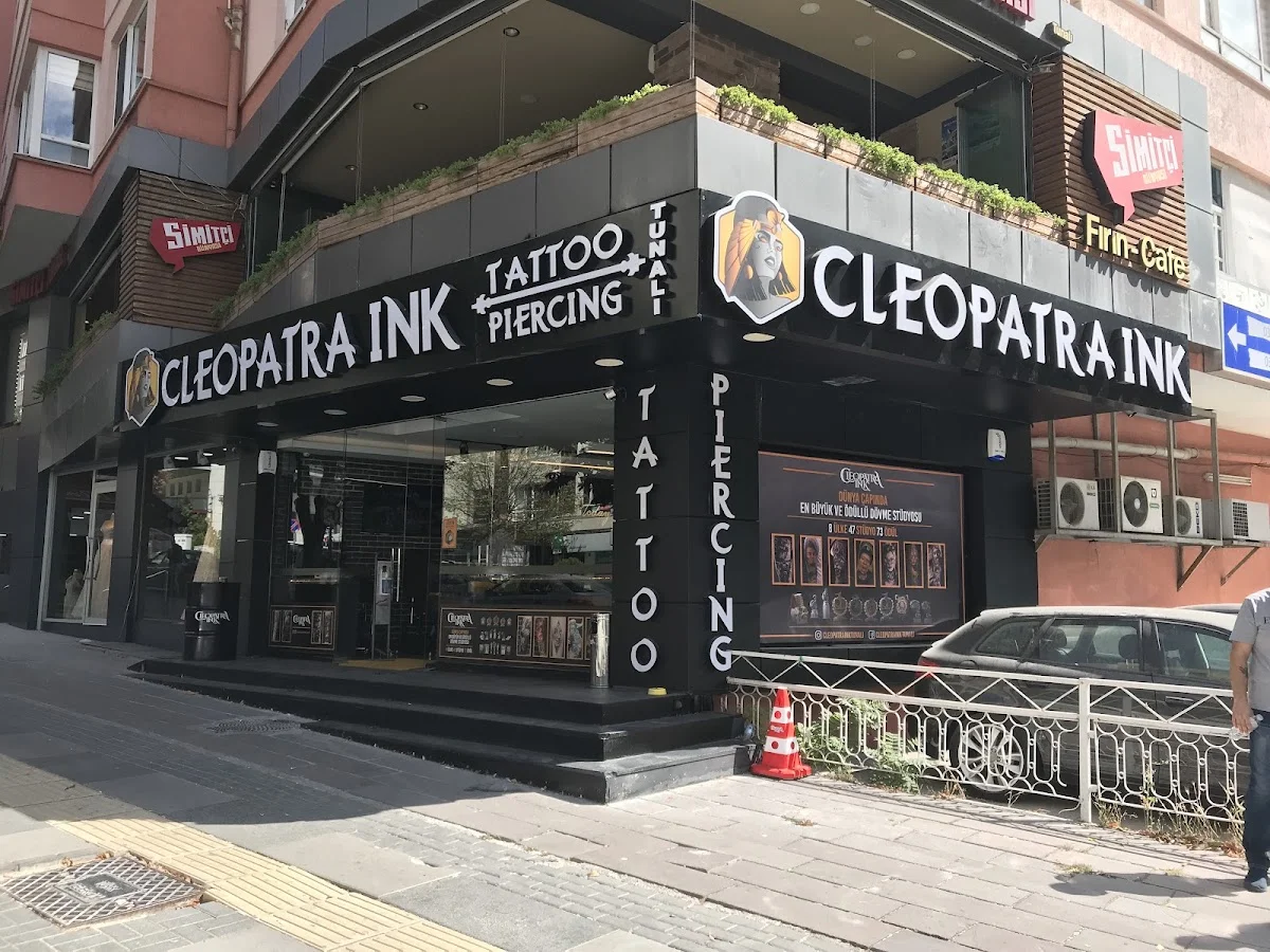 Cleopatra INK Tattoo & Piercing Tunalı Studio tattoo shop in Ankara