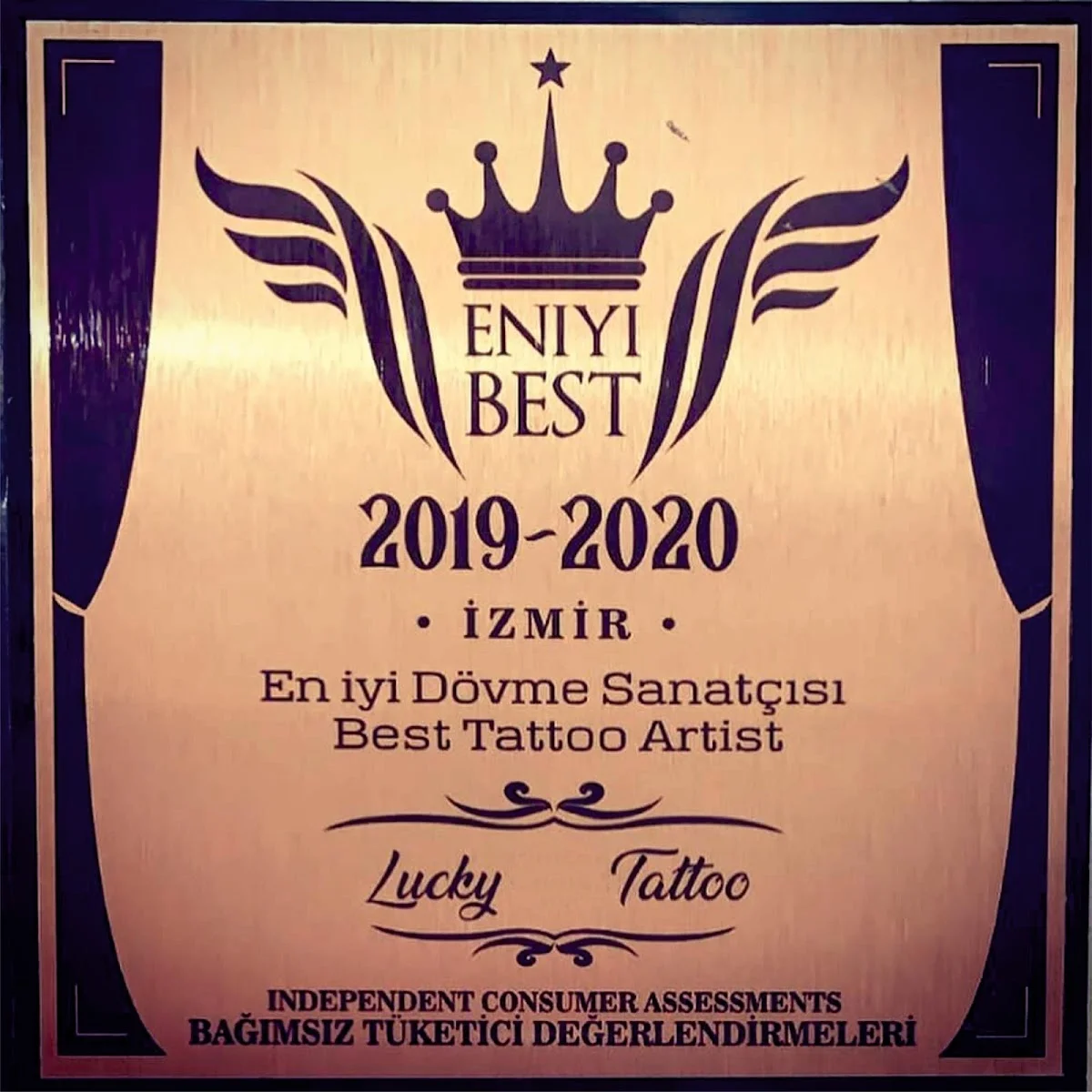 Lucky Ink Tattoo Bostanlı tattoo shop in Izmir