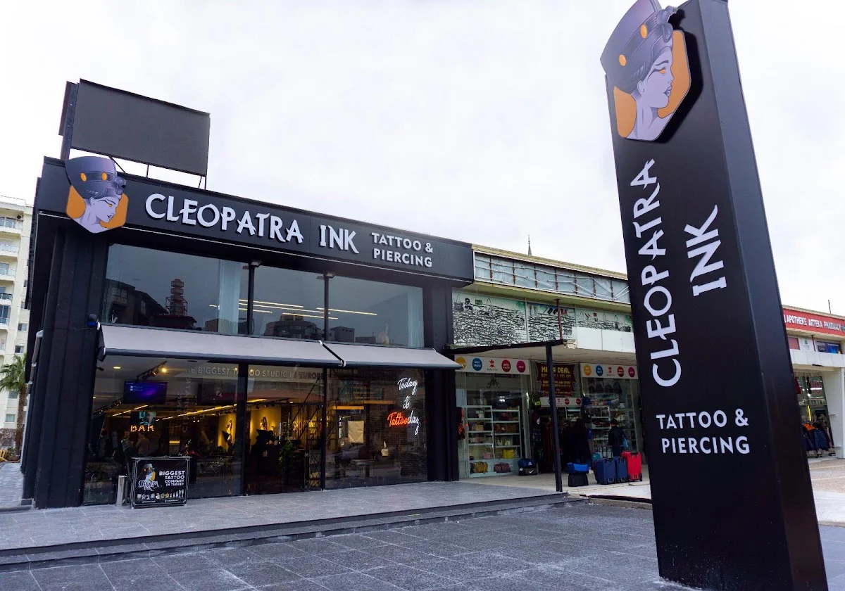 Cleopatra INK Tattoo & Piercing Kundu Studio tattoo shop in Antalya