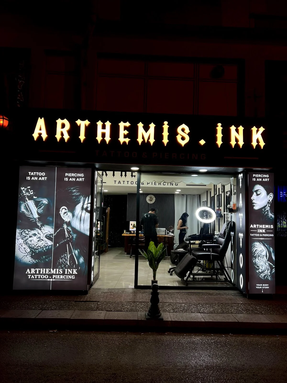 Arthemis İnk Tattoo & Piercing tattoo shop in Eskisehir