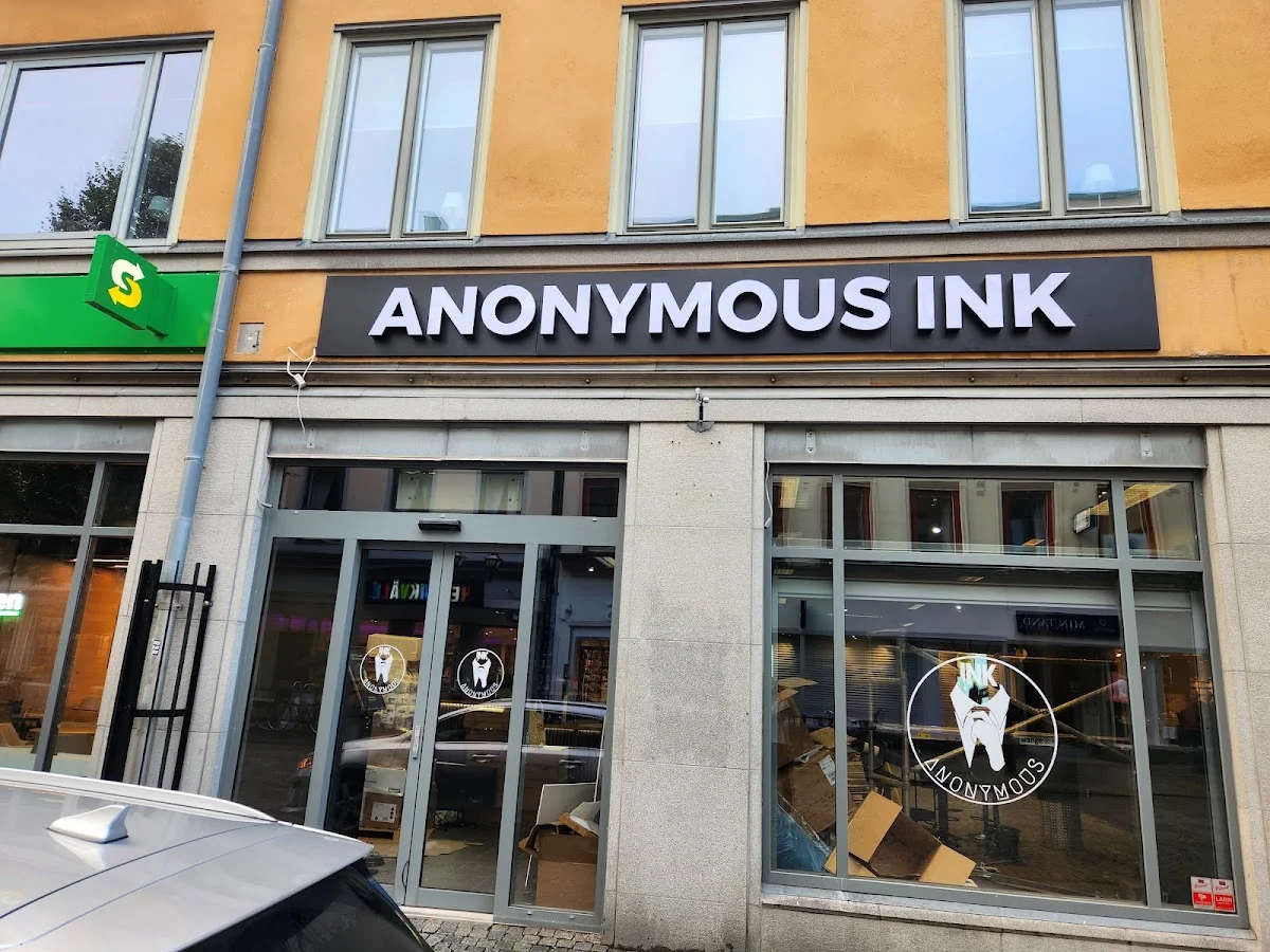 Anonymous ink Örebro tattoo shop in OErebro
