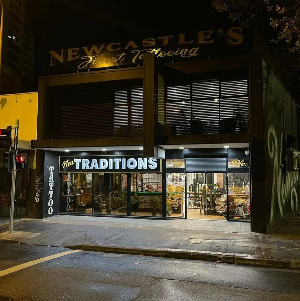 New Traditions Tattoo tattoo shop in Newcastle, NSW