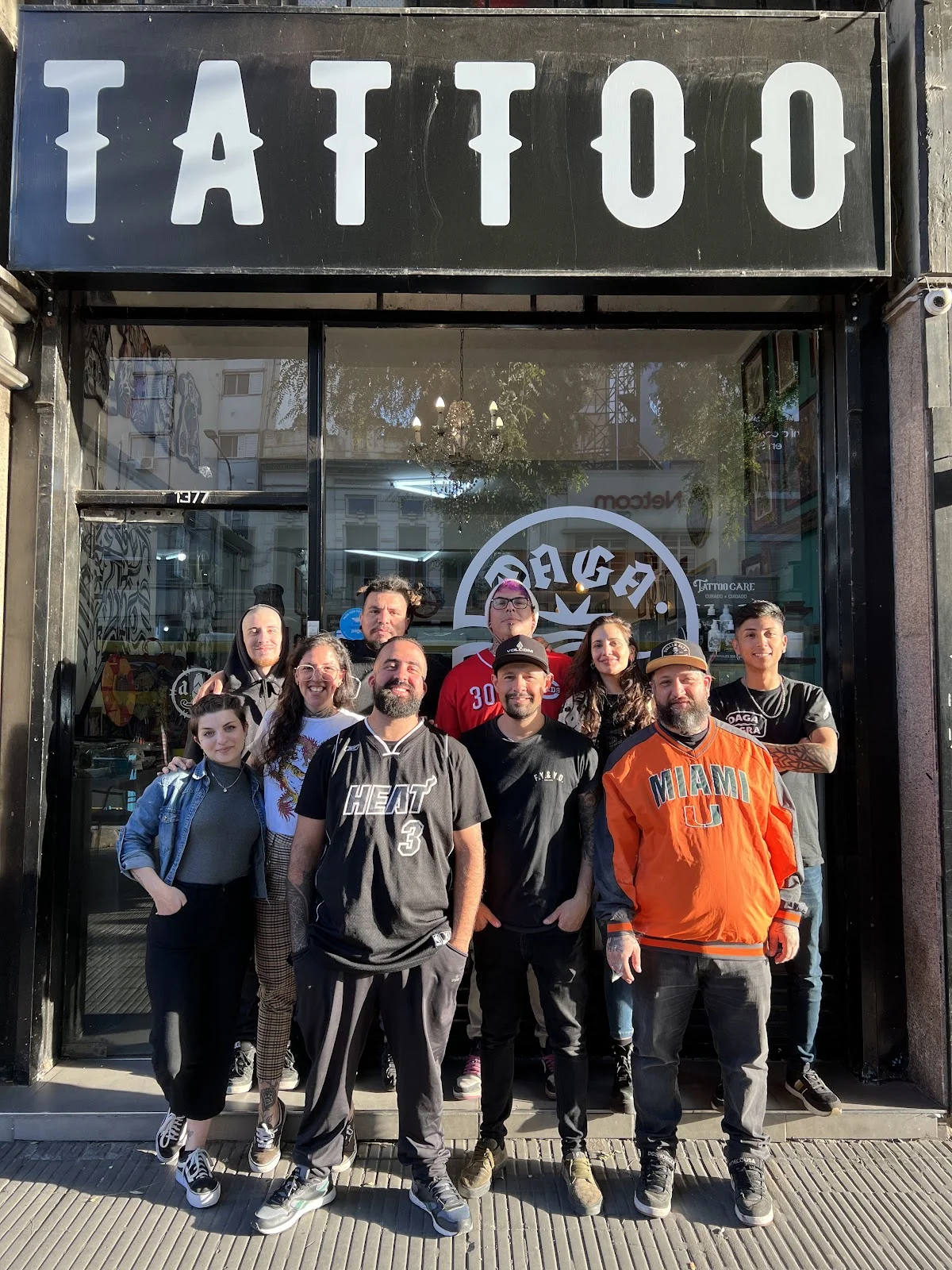 Daga Negra Tattoo & Piercing tattoo shop in Rosario