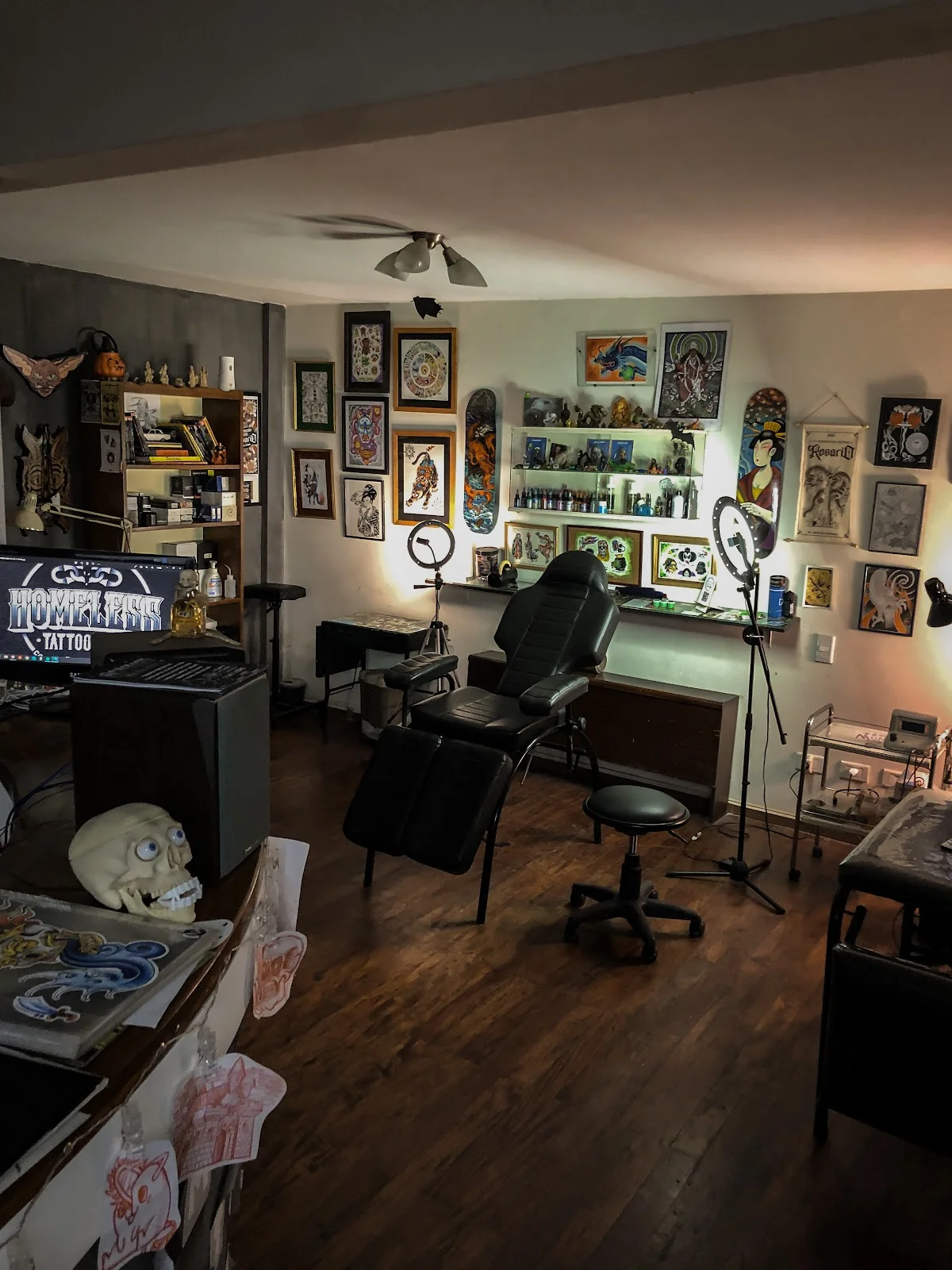 Homeless Tattoo Club tattoo shop in Rosario