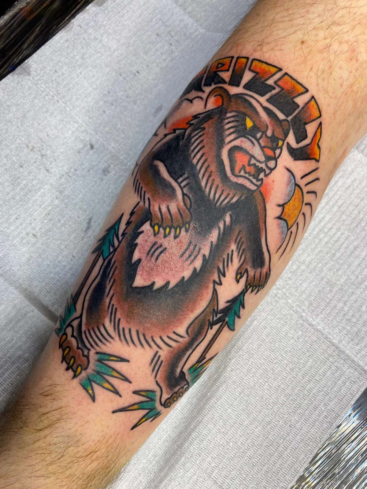 Golden Tiger Tattoo photo