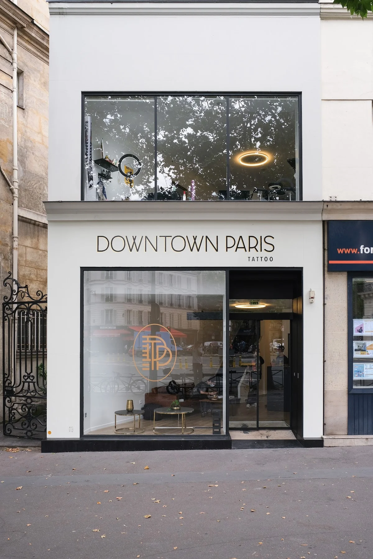 Downtown Paris tattoo photo