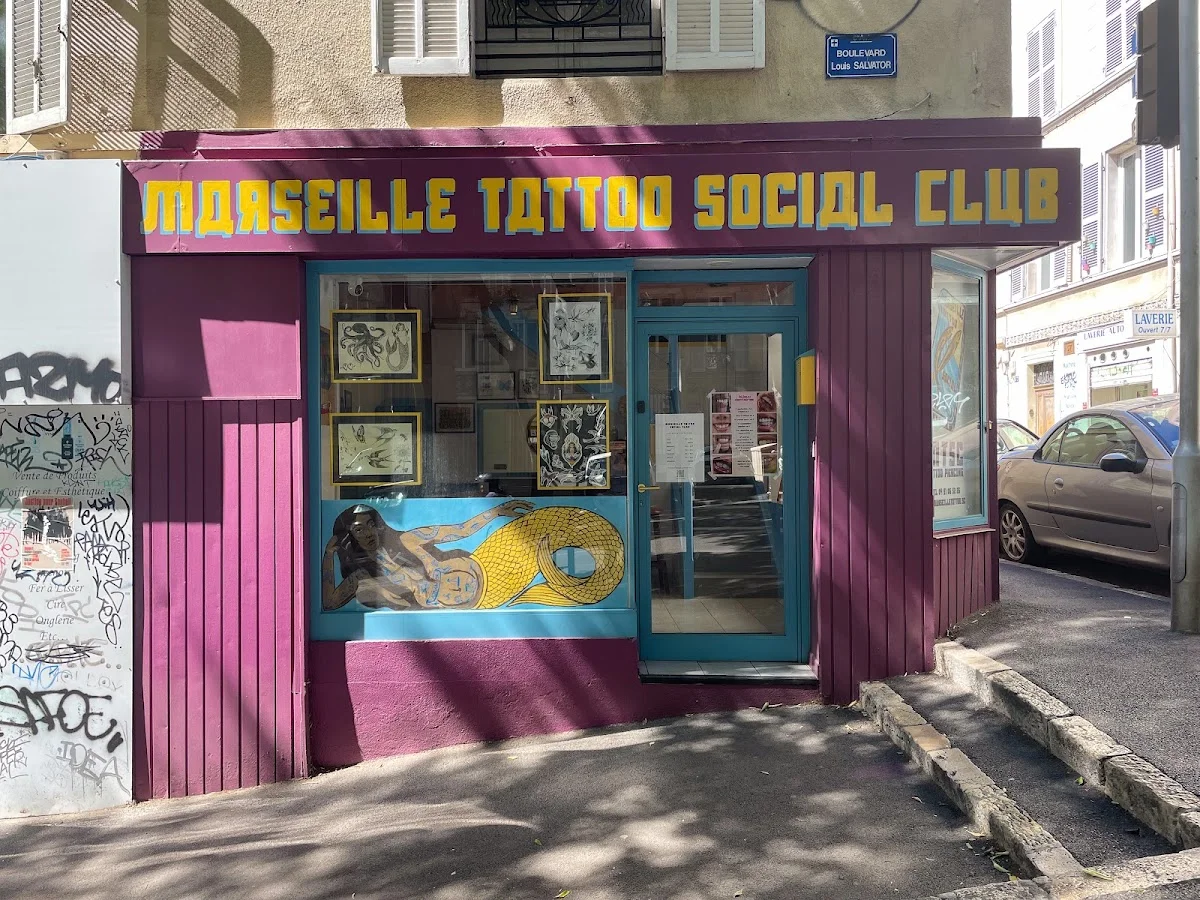 Marseille Tattoo Social Club tattoo shop in Marseille