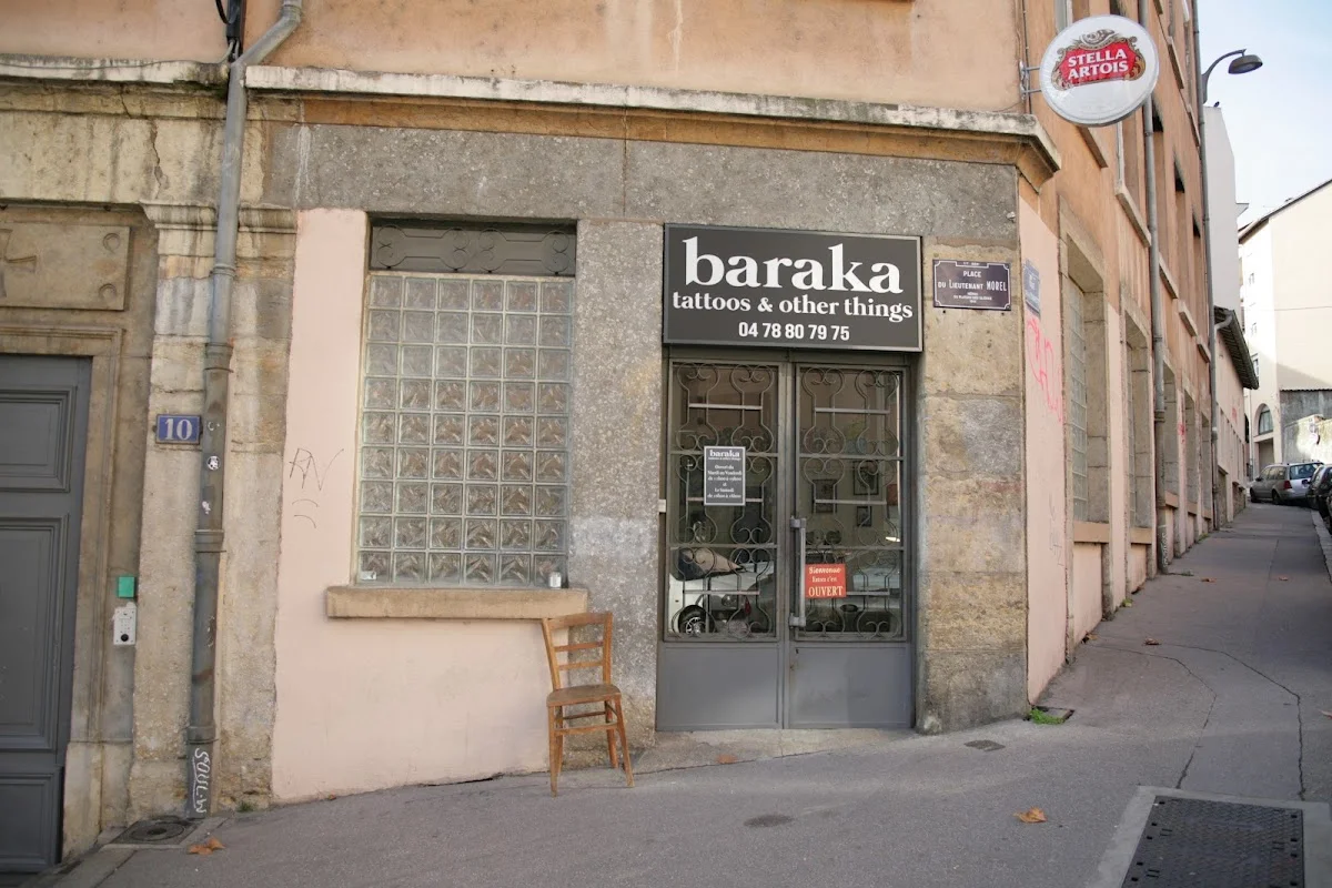Baraka tattoos & other things tattoo shop in Lyon