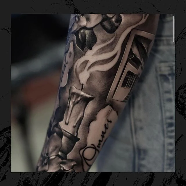 Electric Funeral Tattoo photo