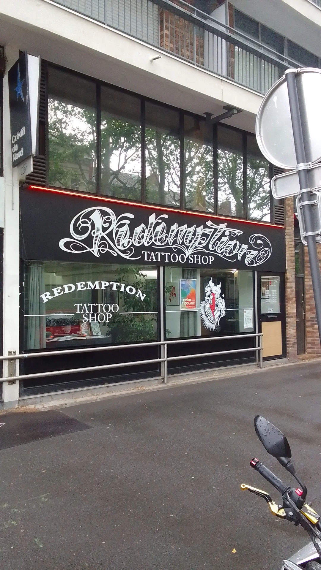 Redemption tattoo shop photo