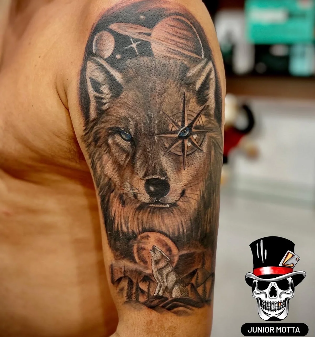 Light Brazil Tattoo Junior Motta tattoo shop in Belem, PA