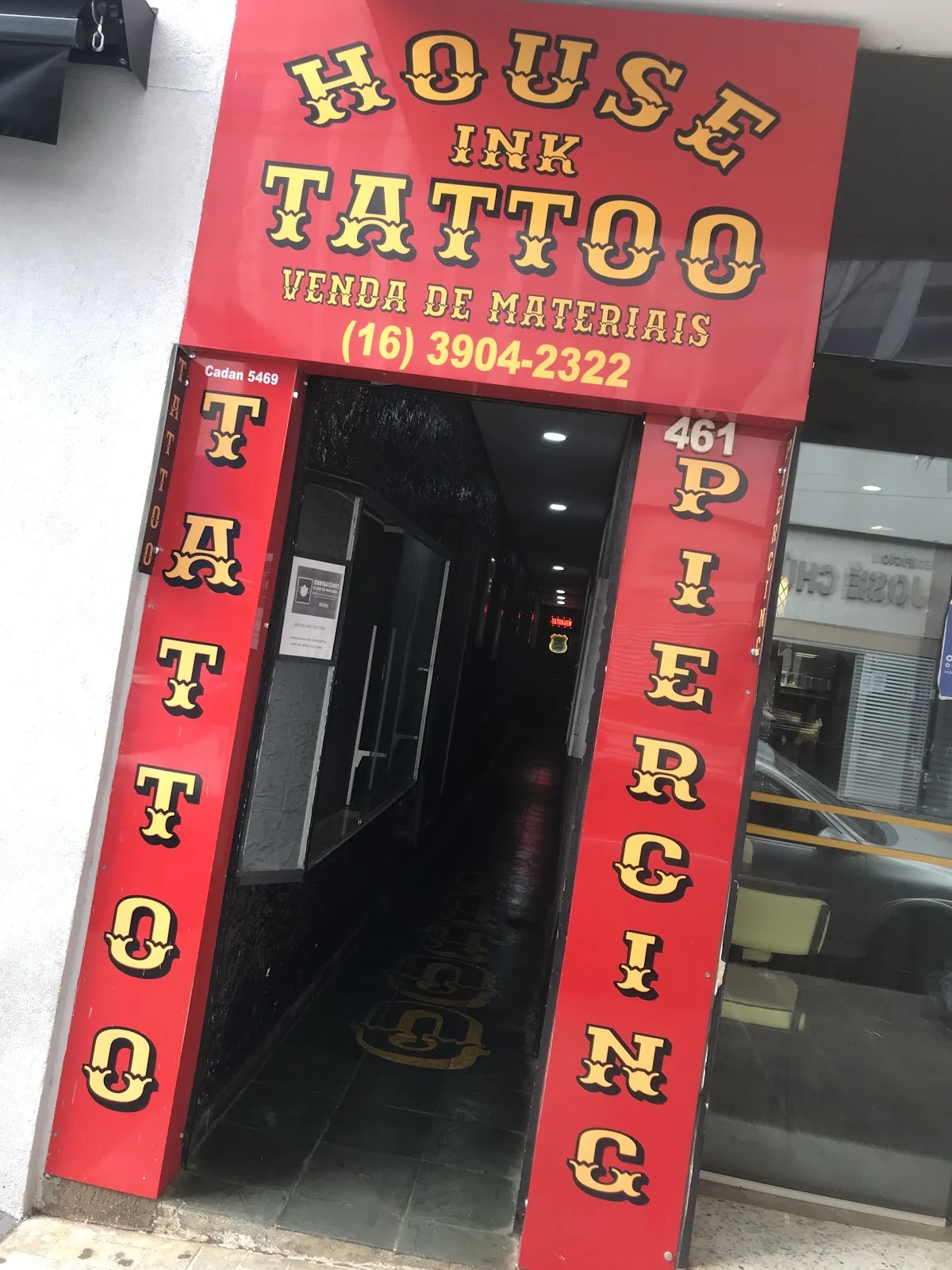 House Ink Tattoo & Body Piercing tattoo shop in Ribeirao Preto, SP