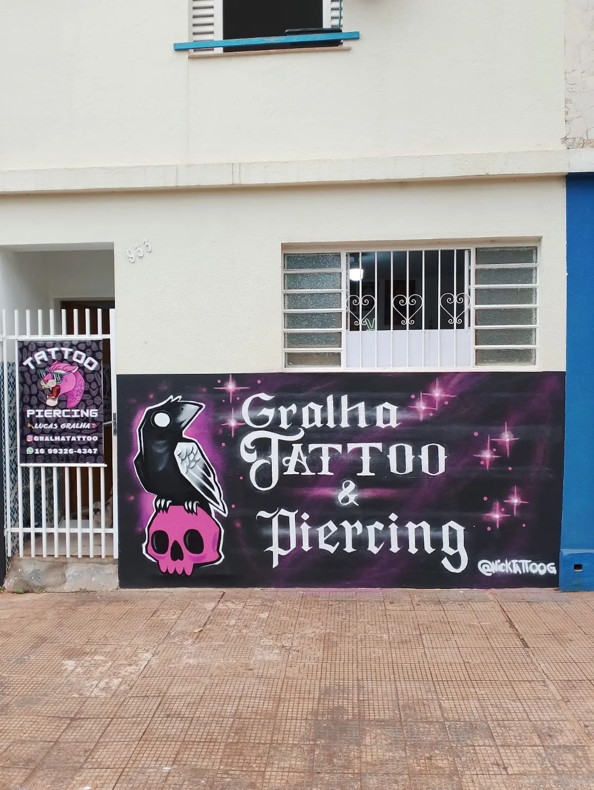 Gralha Tattoo tattoo shop in Ribeirao Preto, SP