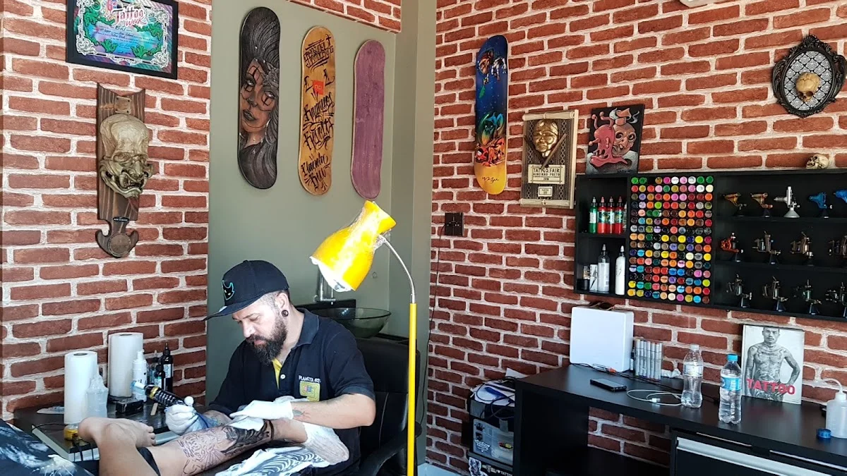 Planeta Bíu Tattoo e Piercing tattoo shop in Ribeirao Preto, SP