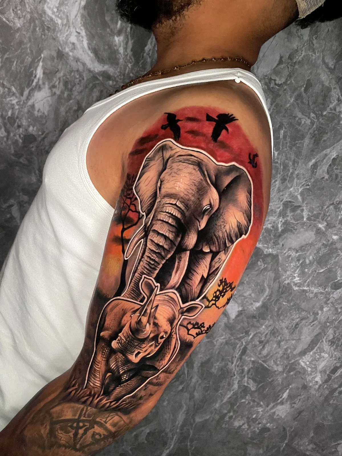 Andrea Naclay (andrea tattoo jelly) tattoo shop in Barranquilla
