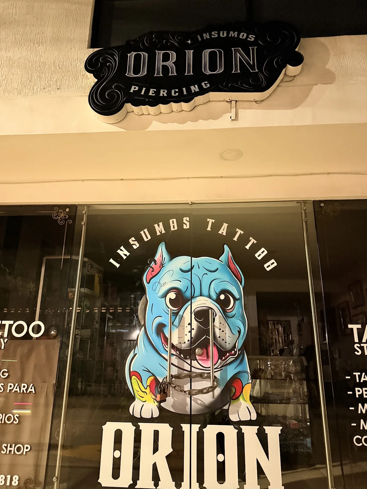Orion Insumos Tattoo tattoo shop in Ibagué