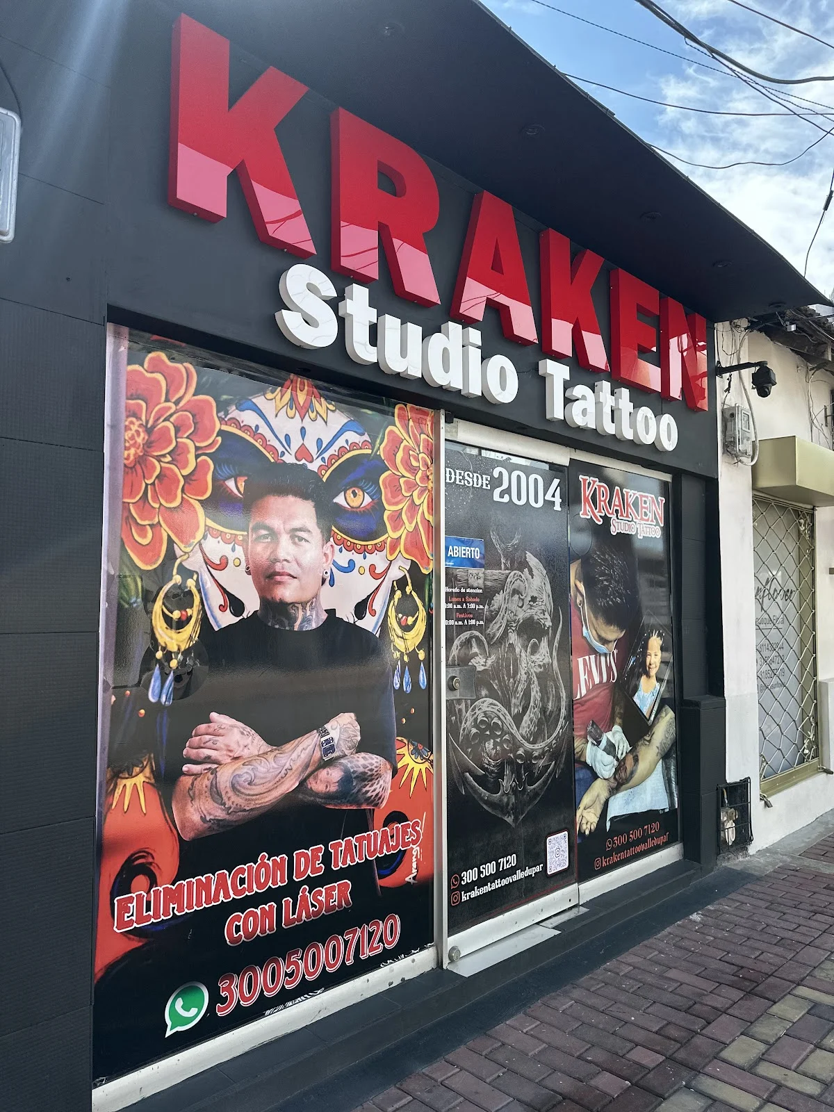 Kraken Tattoo Studio tattoo shop in Valledupar