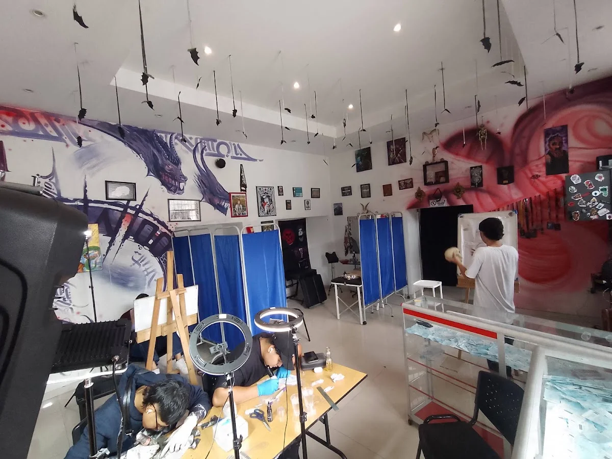 Ink in Blood tattoo shop in Popayán