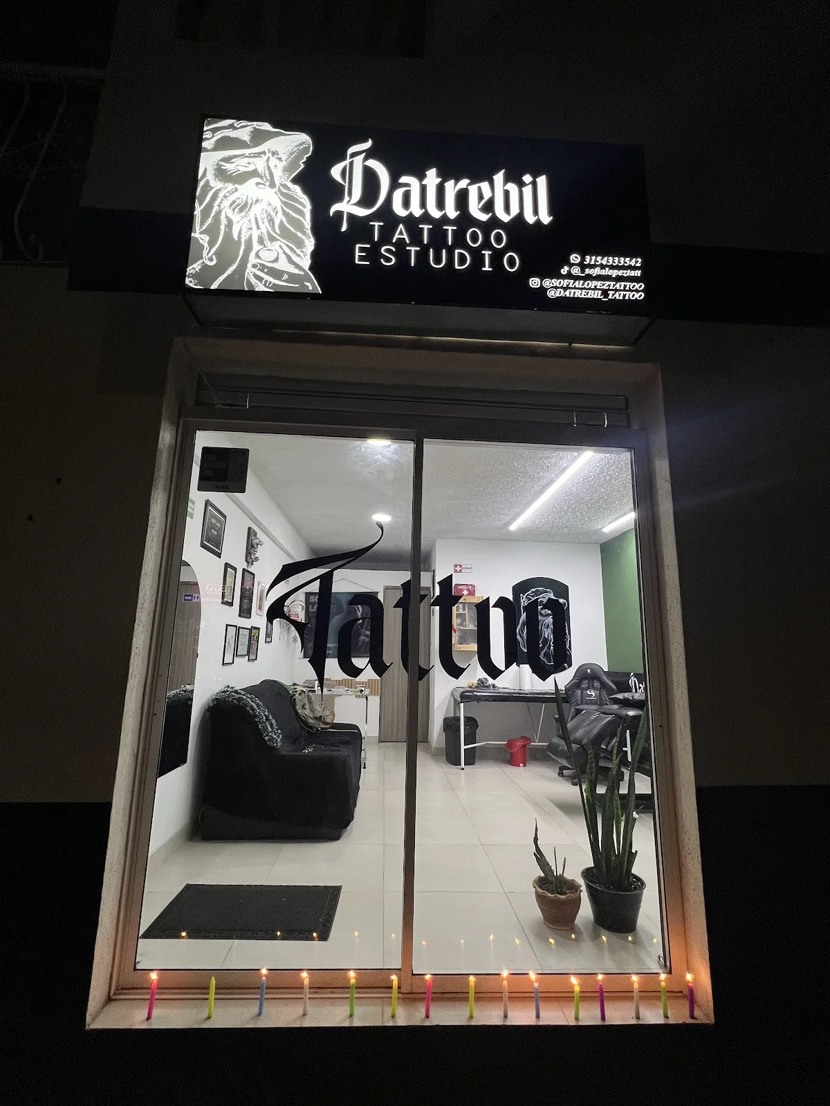 Datrebil Tattoo tattoo shop in Popayán