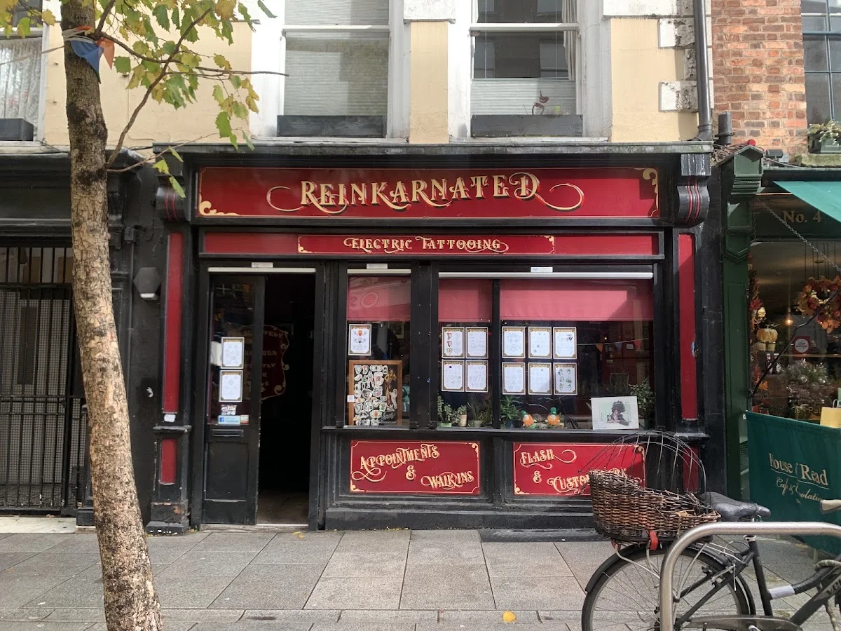 Reinkarnated tattoo shop in Dublin