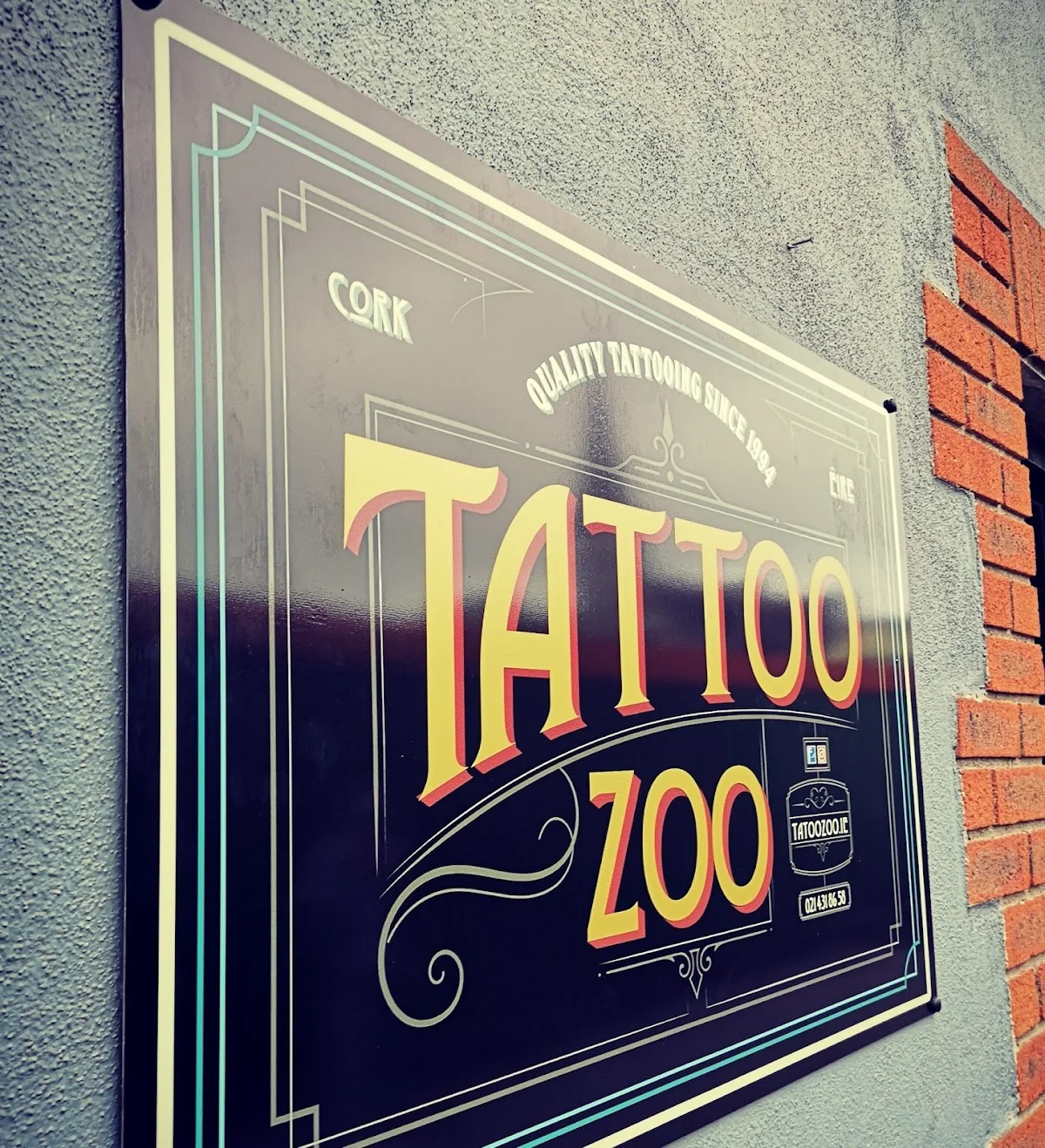 Tattoo Zoo tattoo shop in Cork