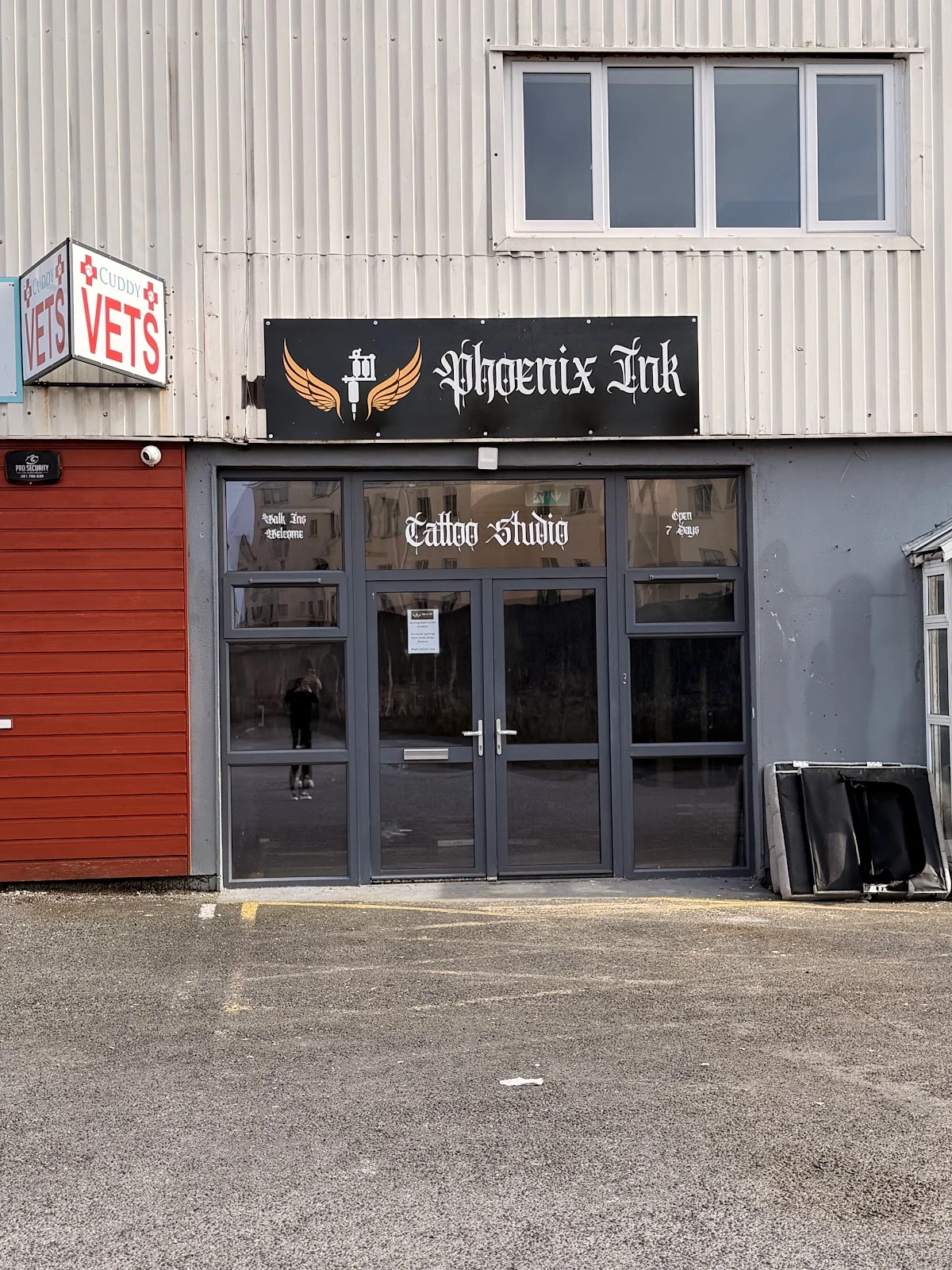 Phoenix Ink tattoo shop in Gaillimh