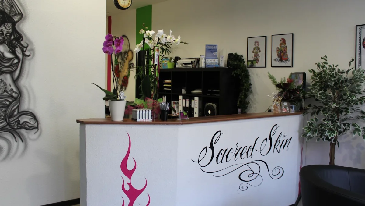 Sacredskin Tattoo u. Piercing tattoo shop in Dortmund, NRW
