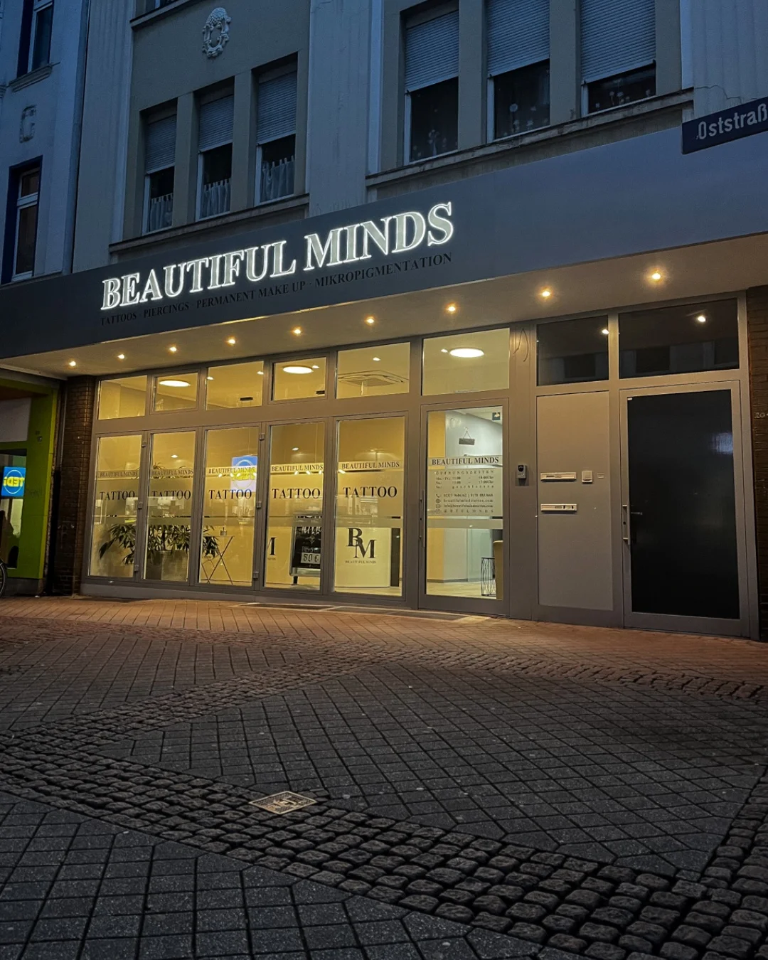Beautiful Minds Tattoo & Piercing Studio tattoo shop in Bochum, NRW